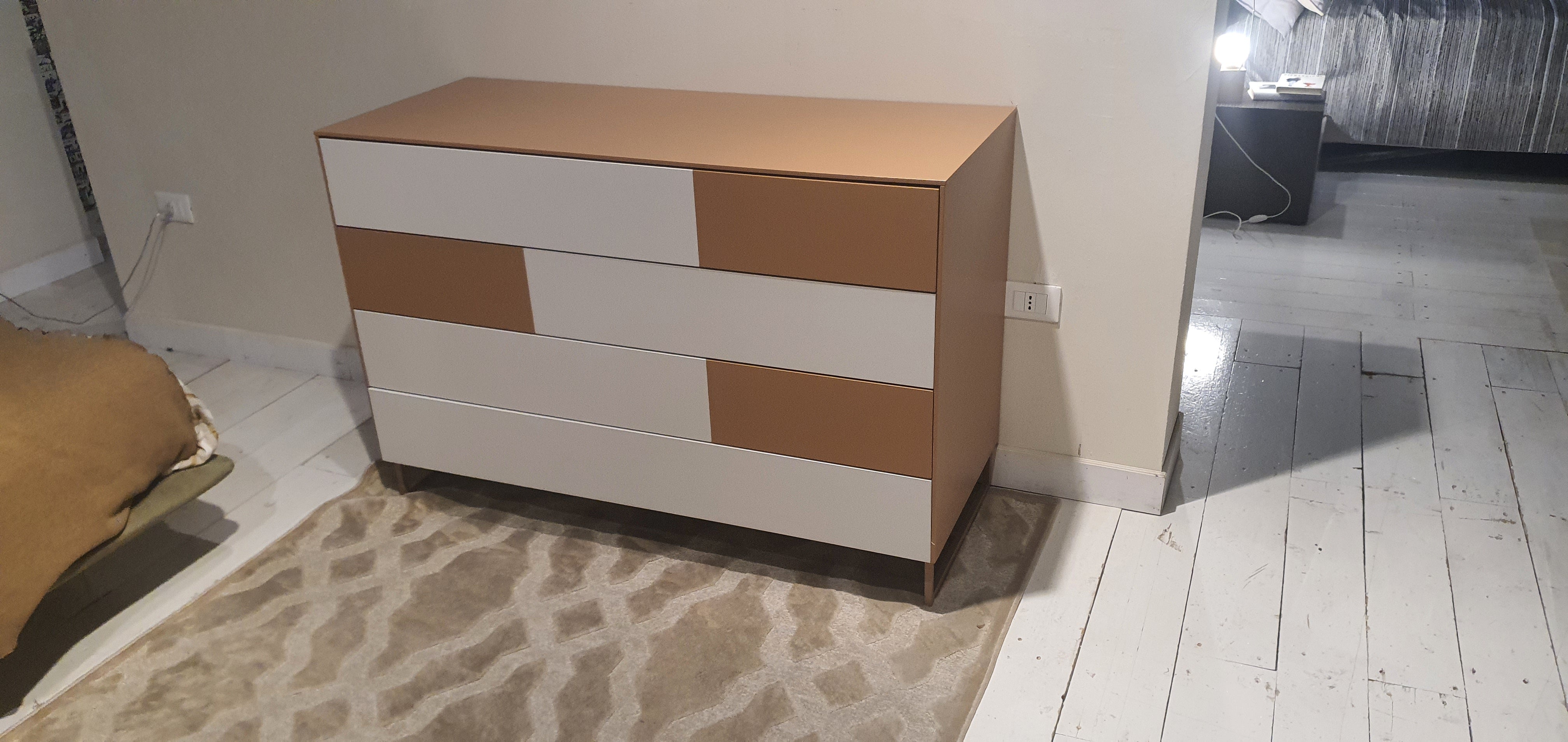 Armadio Visual con Comò e 2 Comodini OR - esposizione MM1