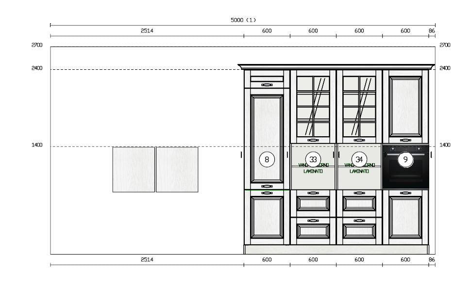 Cucina Asolo - esposizione MM2