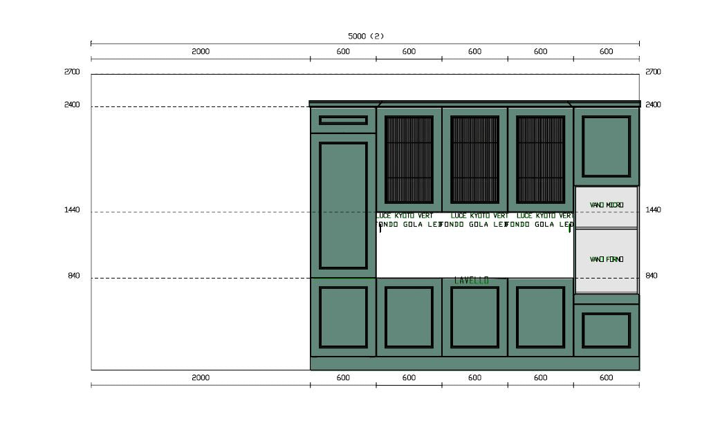 Cucina Meg AR3 - esposizione MM4