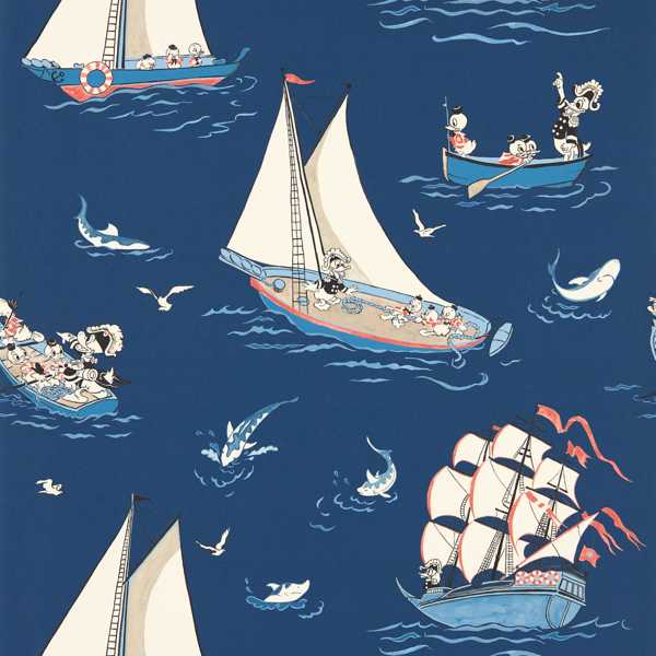 Carta da parati Sanderson Donald Nautical