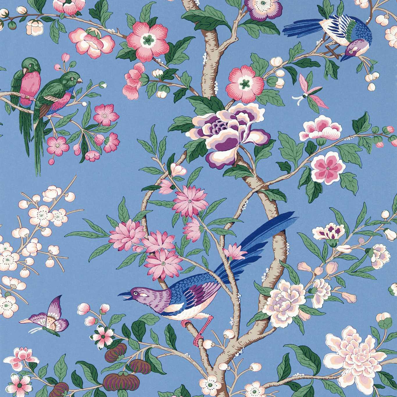 Carta da parati Sanderson Chinoiserie Hall