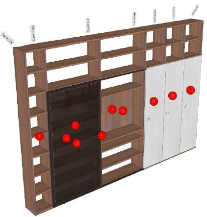 Libreria Noce GSG - esposizione MM1