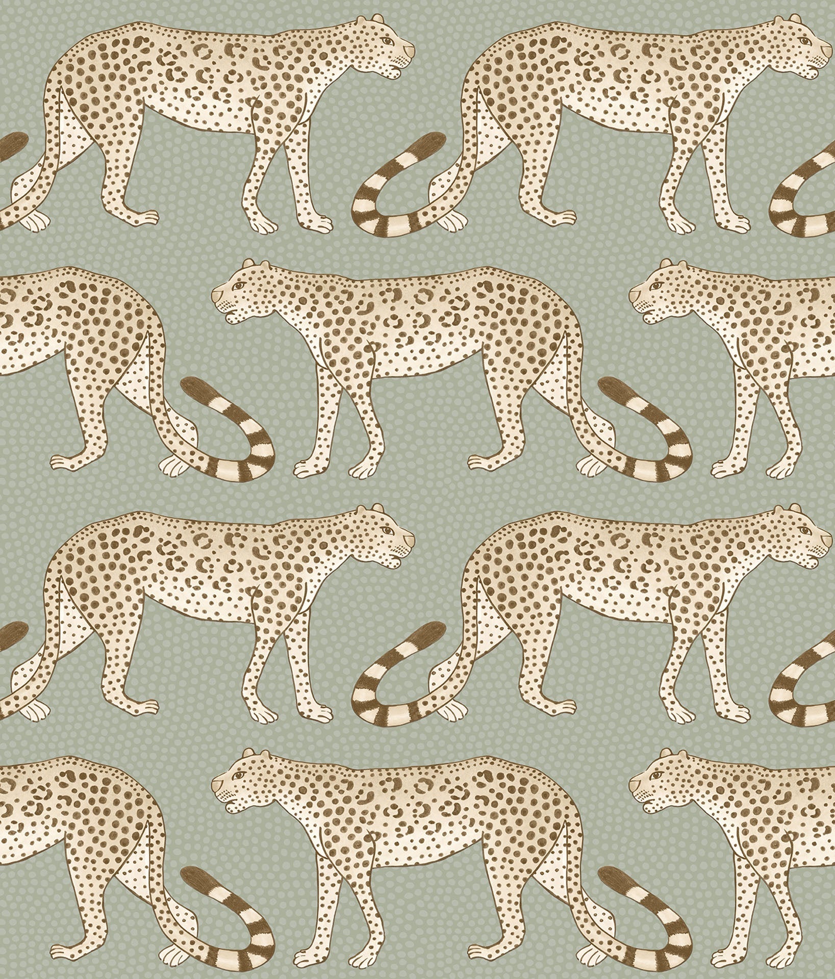 Carta da parati Cole&Son Leopard Walk