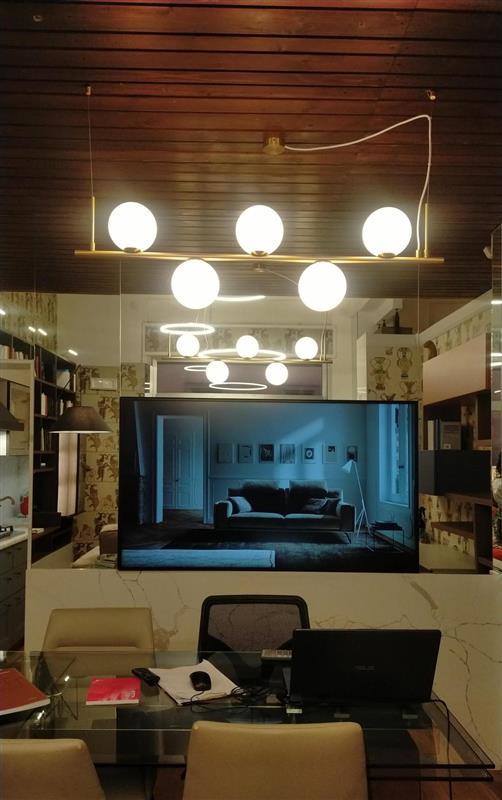 Lampada a sospenensione Talis - esposizione MM6