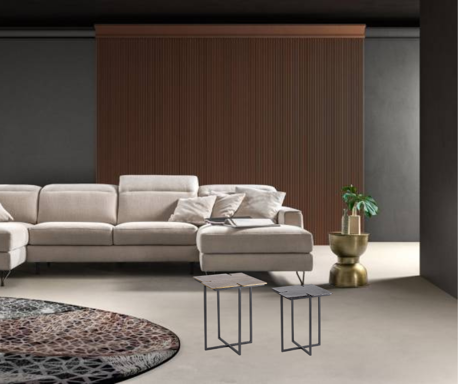 Set 2 Tavolini Quercia Metropolis ambiente