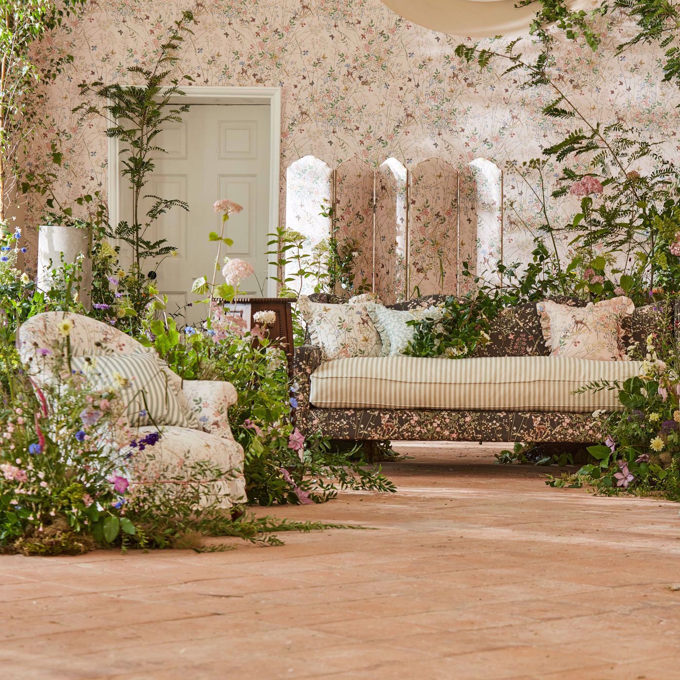 Carta da parati Sanderson Bambi