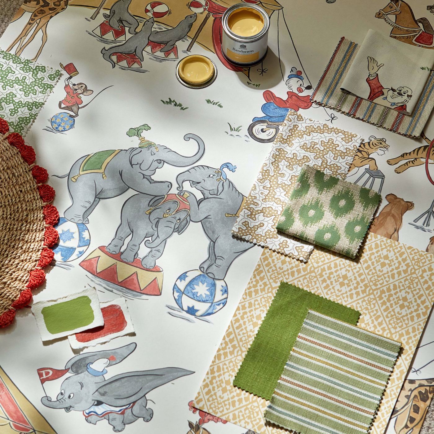 Carta da parati Sanderson Dumbo