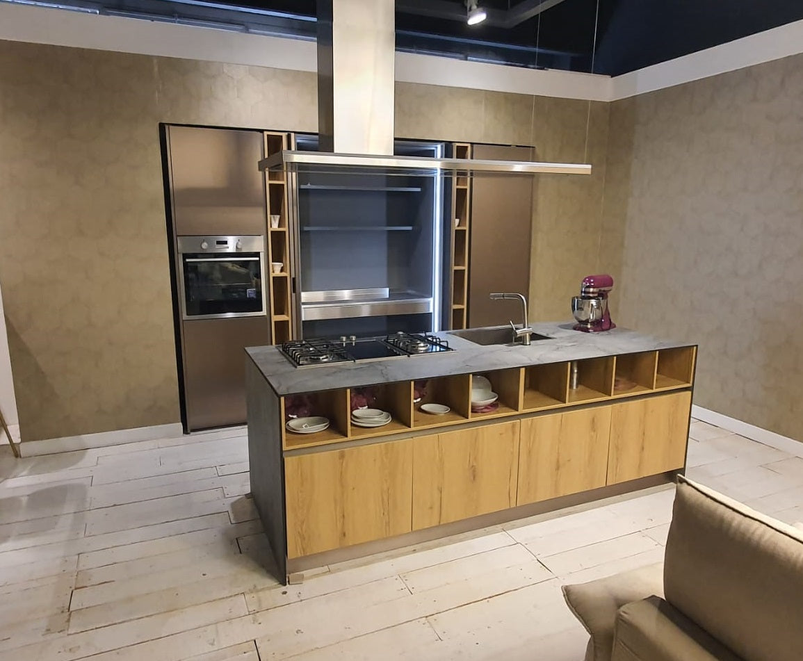Cucina Kalì + Retta Top HPL - esposizione MM2