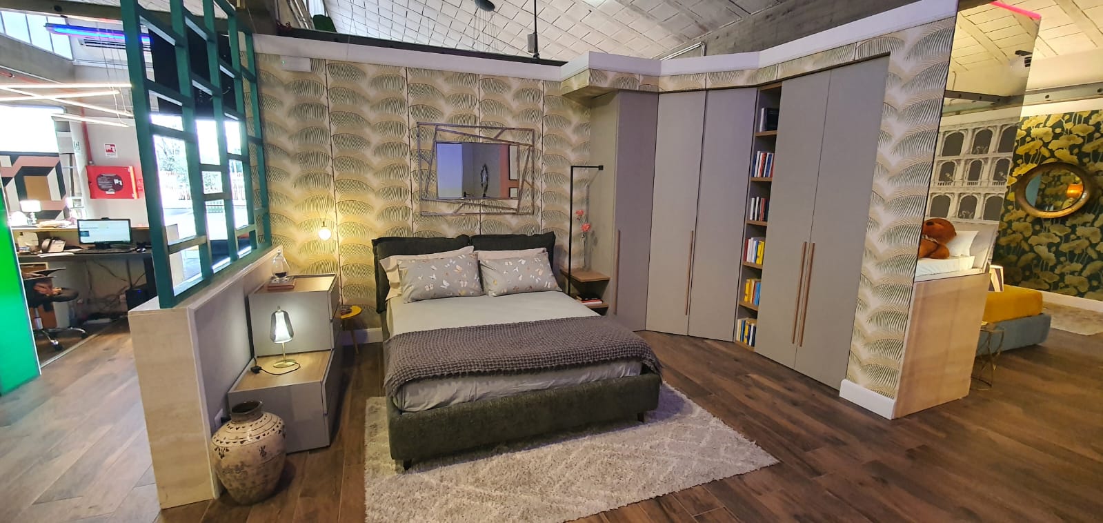 Letto Sm verde - esposizione MM0