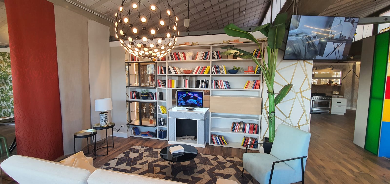 LIBRERIA OR CON VANO - Esposizione MM0