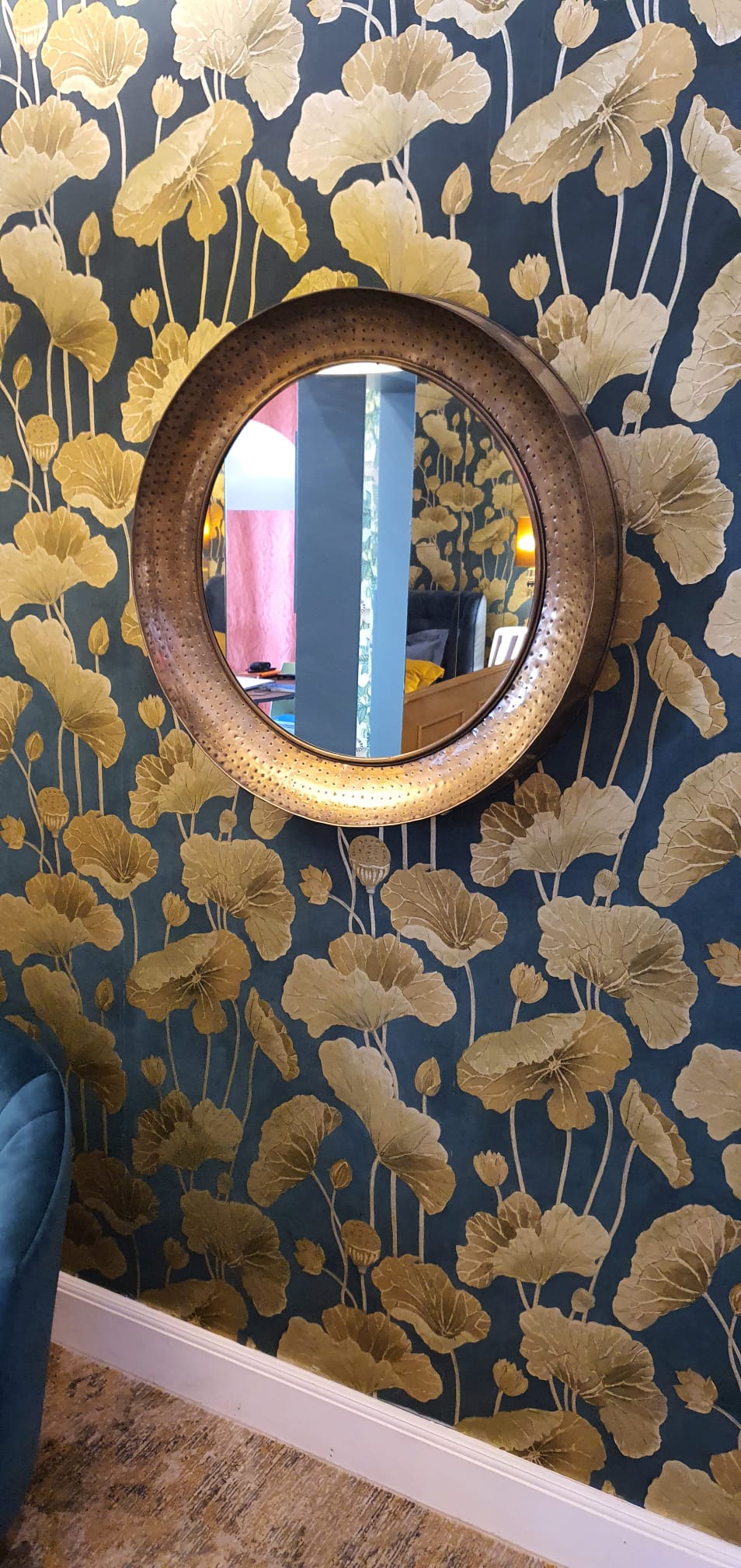 SPECCHIO ADARA ORO BZ - esposizione MM0