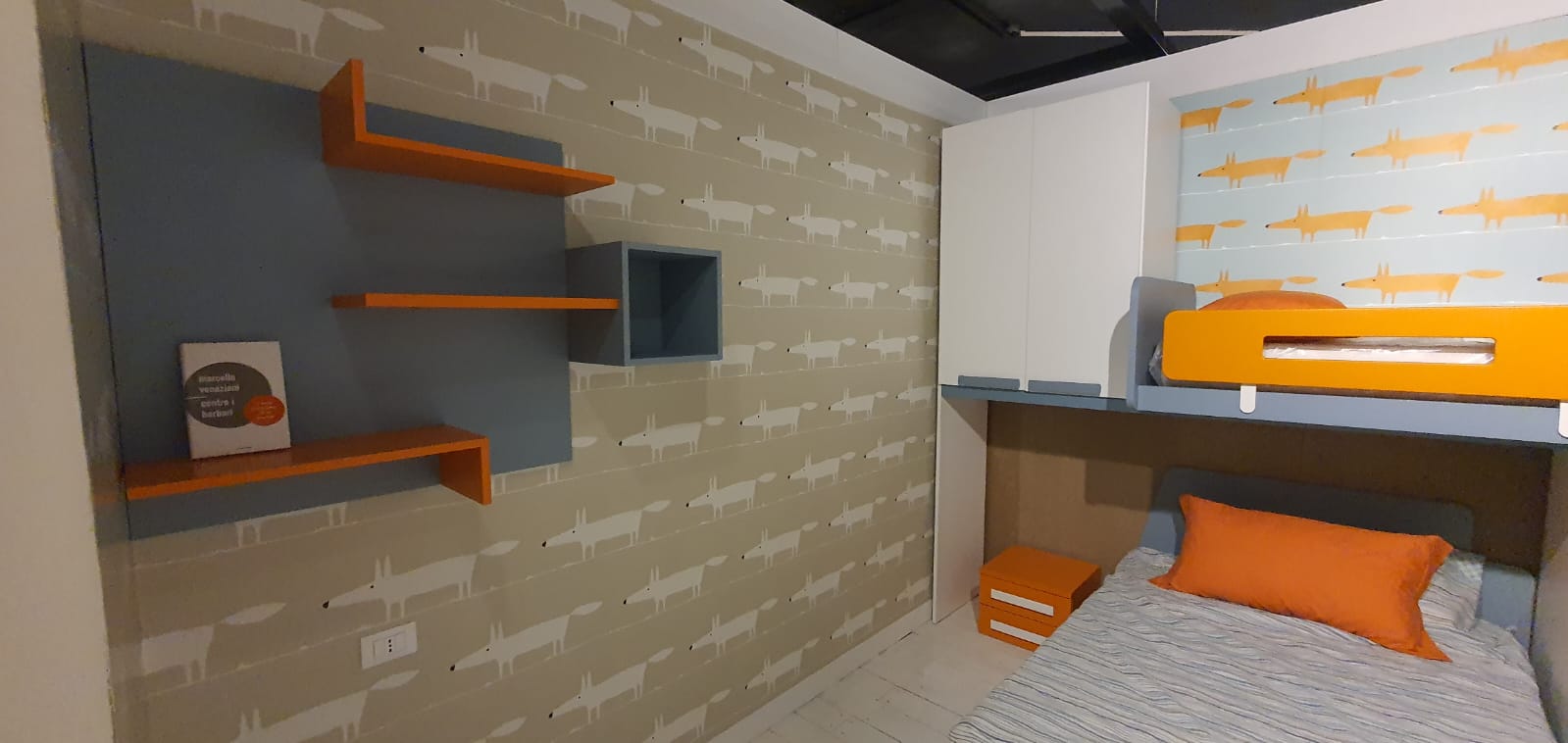 Cameretta Eresem con scaletta - esposizione MM2