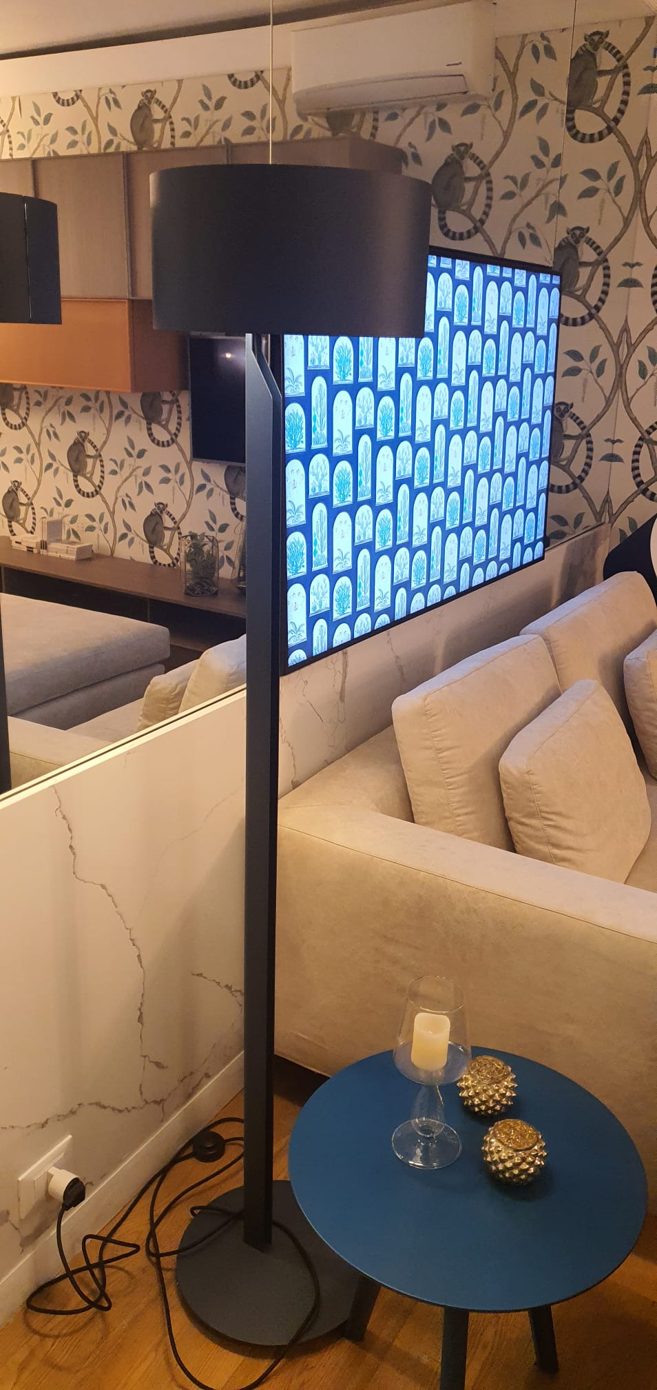 Lampada Blu Zava - esposizione MM5