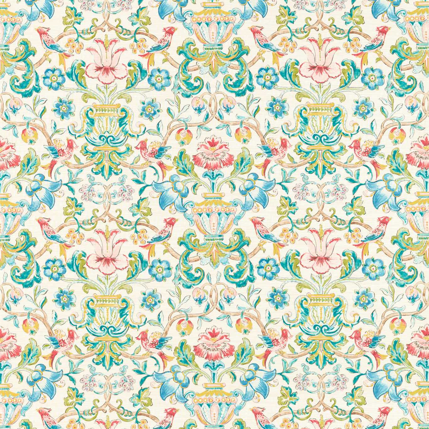 Carta da parati Zoffany Pompadour Print