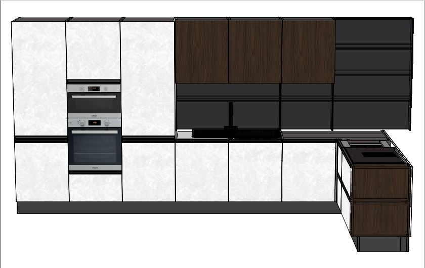 Cucina Kalì + Hotpoint - esposizione MM2