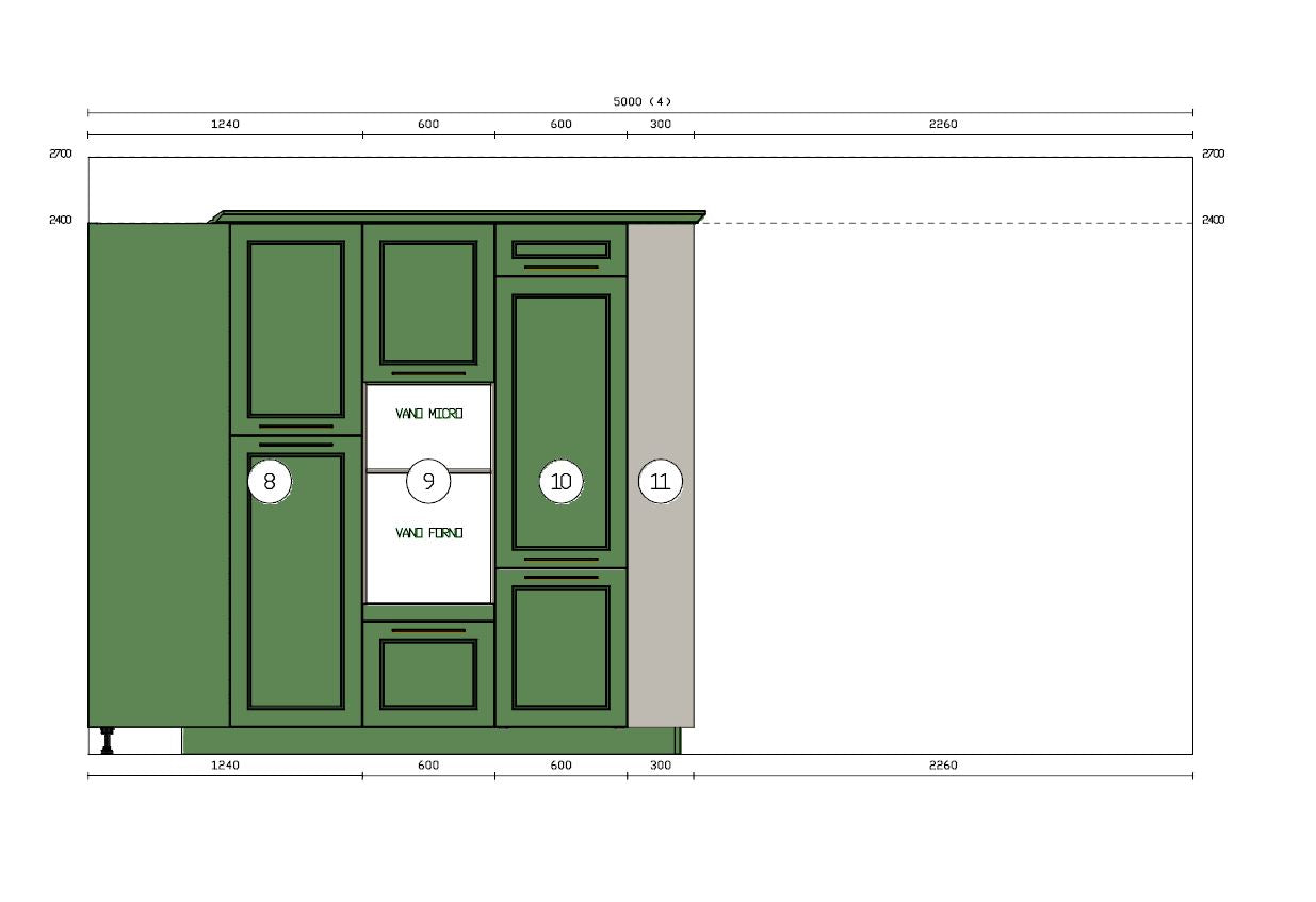 Cucina MEG - Esposizione MM1