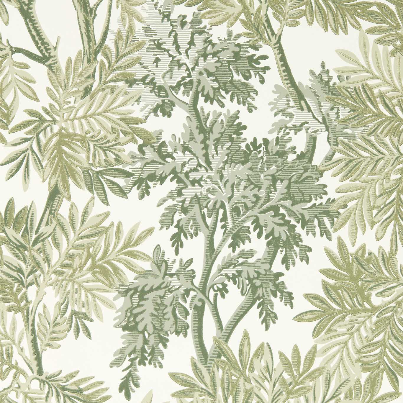 Carta da parati Sanderson Tapestry Trees