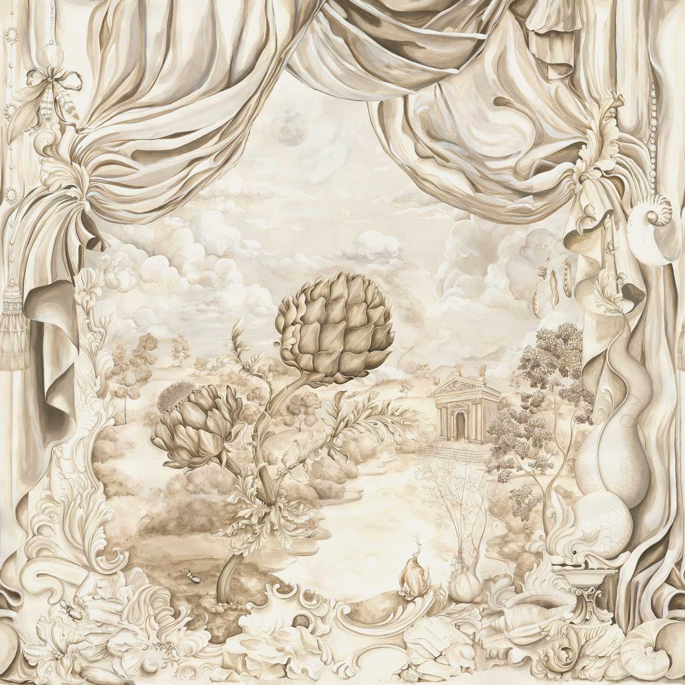 Carta da parati Sanderson Pygmalion