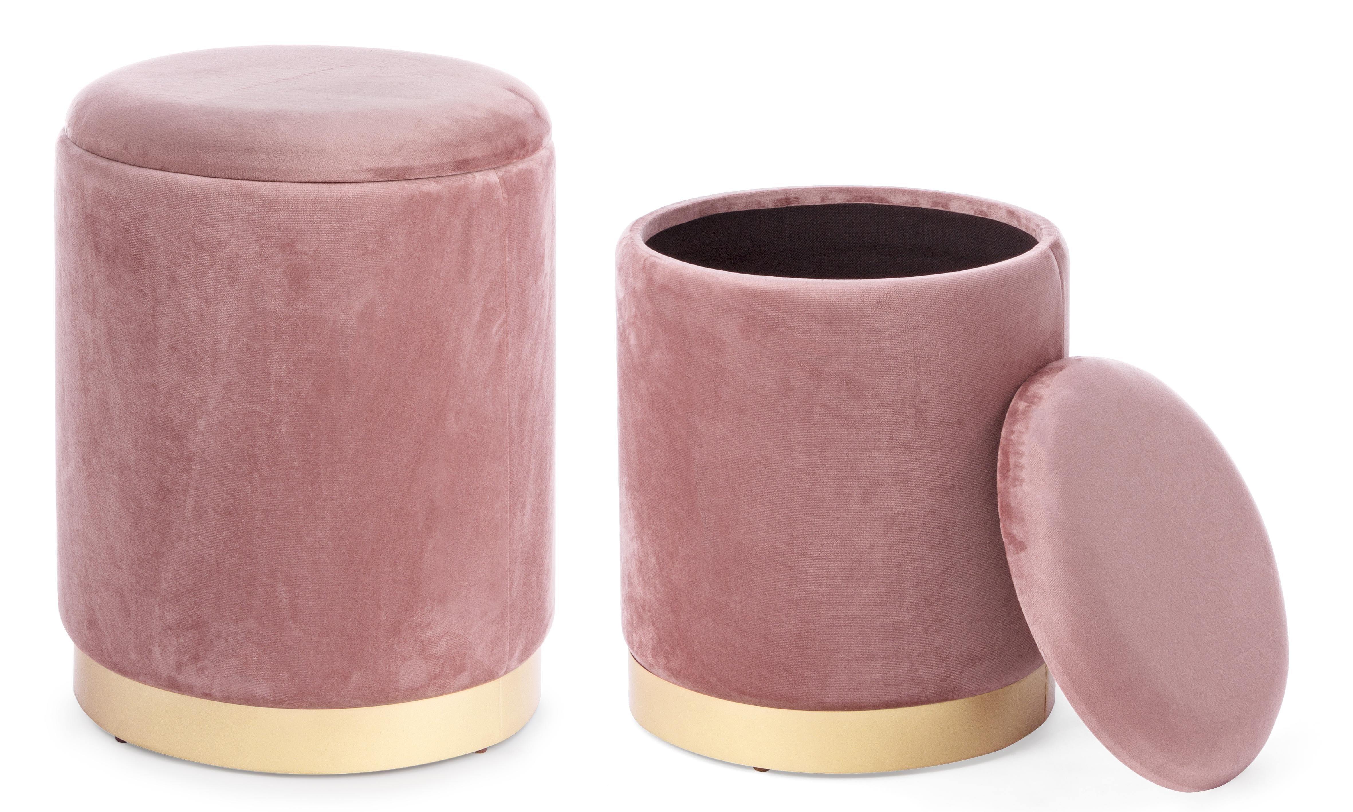 Set di Pouf Josy - Bizzotto, Tipologiadiprodotto_Pouf - Poltrone e Pouf - Mobilmarket