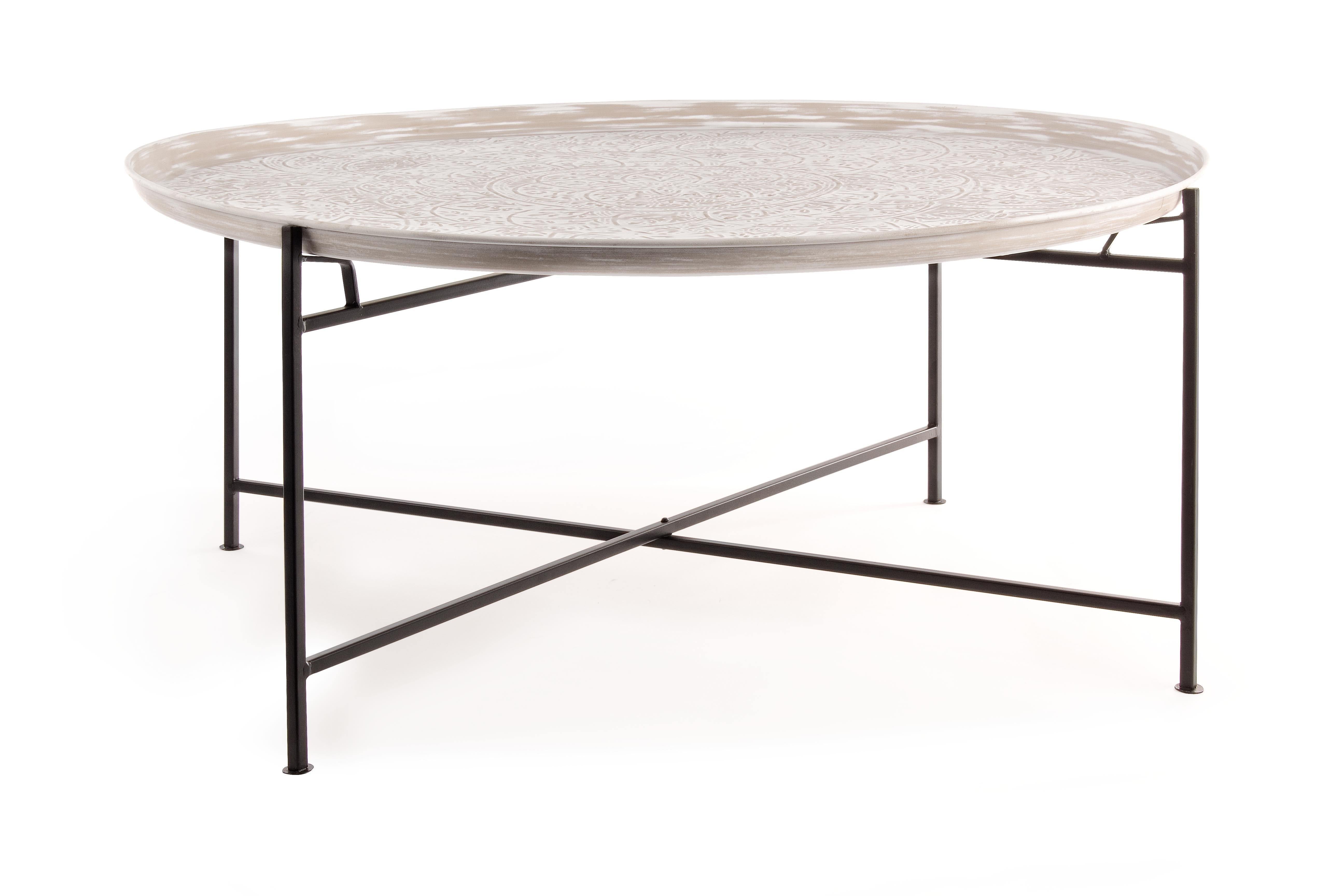 Tavolino Aminia 100 - Bizzotto, Forma_Rotondo, Tipologiadiprodotto_Basso - Tavolini e consolle - Mobilmarket