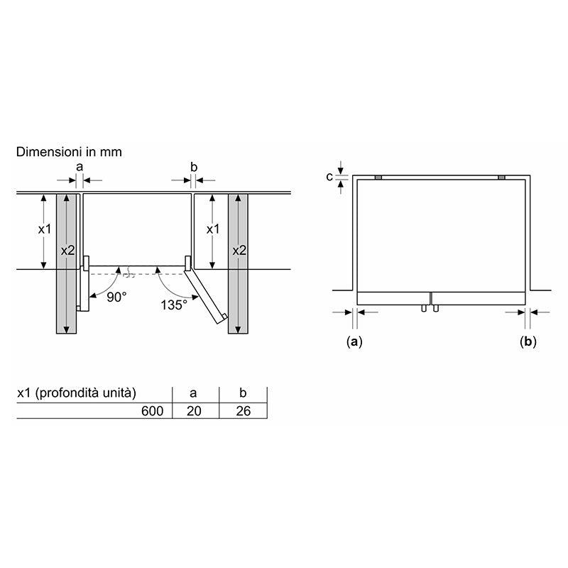 Frigorifero Siemens KA93NVIFP - Brand_Siemens, Tipologia_Frigorifero - Elettrodomestici da incasso - Siemens