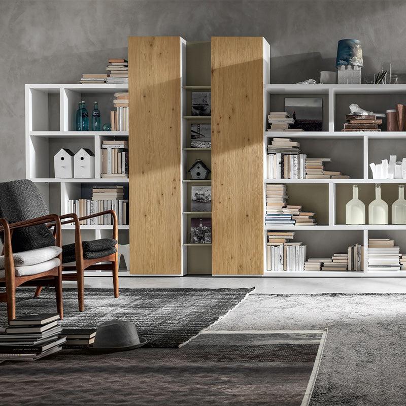 Library Scandinavia by Arredamento Italia - Santalucia, Tipologia_Libreria - Living - Arredamento Italia