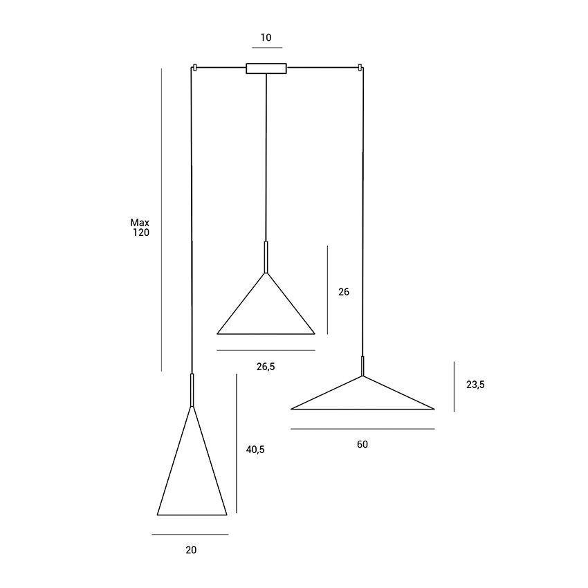 Lampada New Shanghai - Miloox, Tipologia_A sospensione - Lampade da interno - Mobilmarket