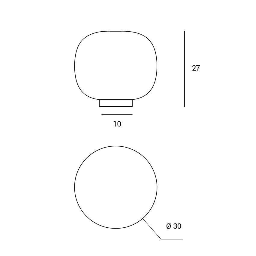 Lampada Ghost da tavolo - Miloox, Tipologia_Da tavolo - Lampade da interno - Mobilmarket