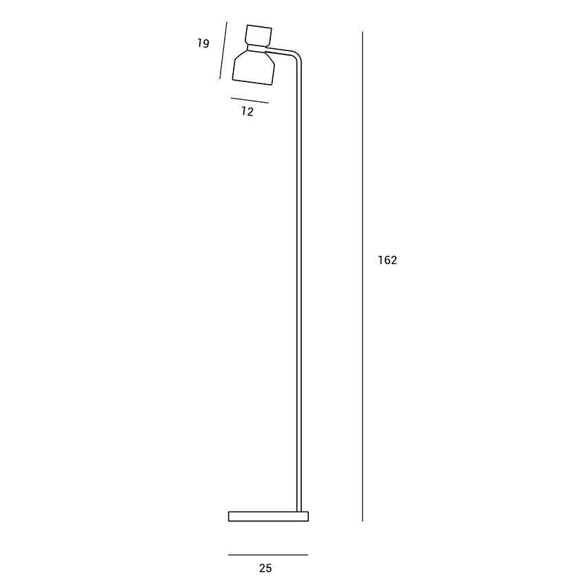 Lampada Thiny da terra - Miloox, Tipologia_Da terra - Lampade da interno - Mobilmarket