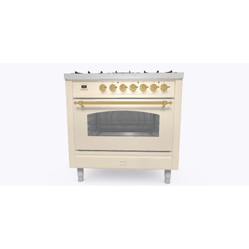 Gruppo cottura ILVE - P09N Linea Nostalgie - Brand_ILVE, Tipologia_Blocco cottura - Elettrodomestici a libera installazione - Ilve