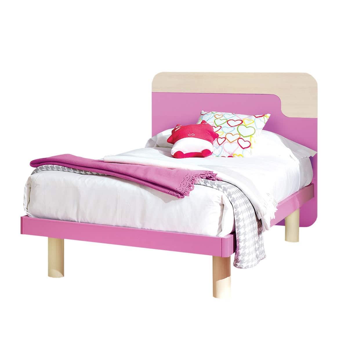 Letto Pinky - Caratteristiche_Non imbottito, Caratteristiche_Non sfoderabile, Colombini, Dimensione_Singolo - Letti junior - Mobilmarket