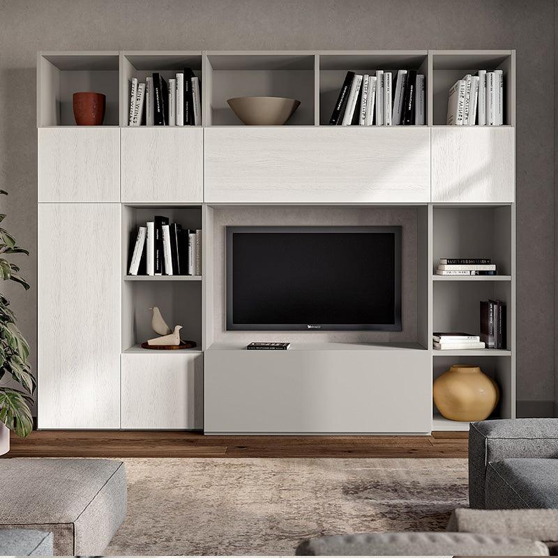 Living White Block by Arredamento Italia - Santalucia, Tipologia_Parete giorno - Living - Arredamento Italia