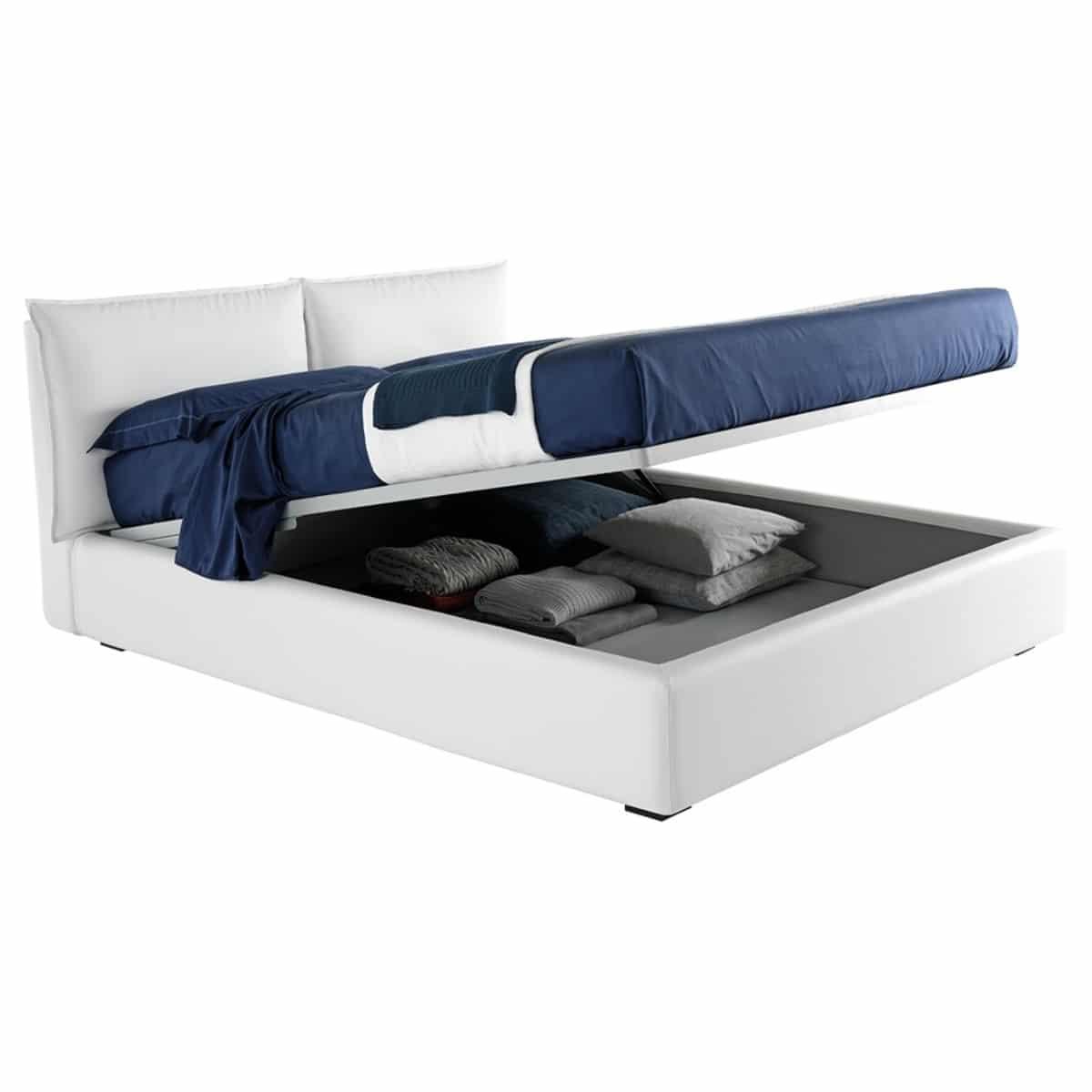 Letto Easy - Caratteristiche_Imbottito, Caratteristiche_Sfoderabile, Dimensione_Matrimoniale, Samoa - Letti - Mobilmarket