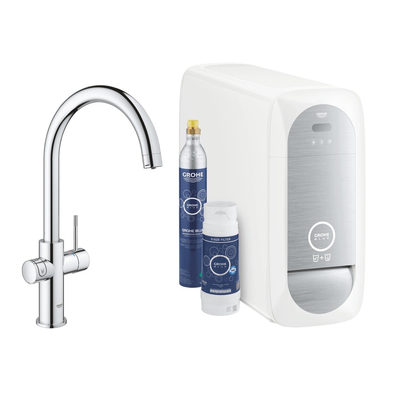 GROHE Blue Home+ Round Starter Kit - Brand_Grohe, Home+, Tipologia_Miscelatore - Lavelli e miscelatori - Grohe