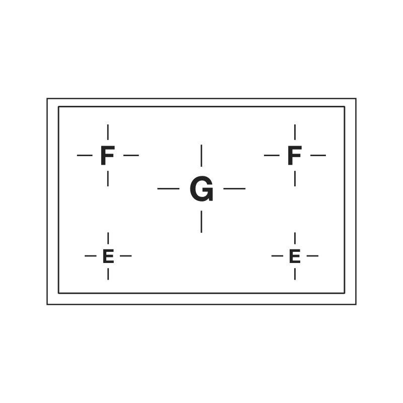Gruppo cottura ILVE - L09 Linea Pro Line - Brand_ILVE, Tipologia_Blocco cottura - Elettrodomestici a libera installazione - Ilve