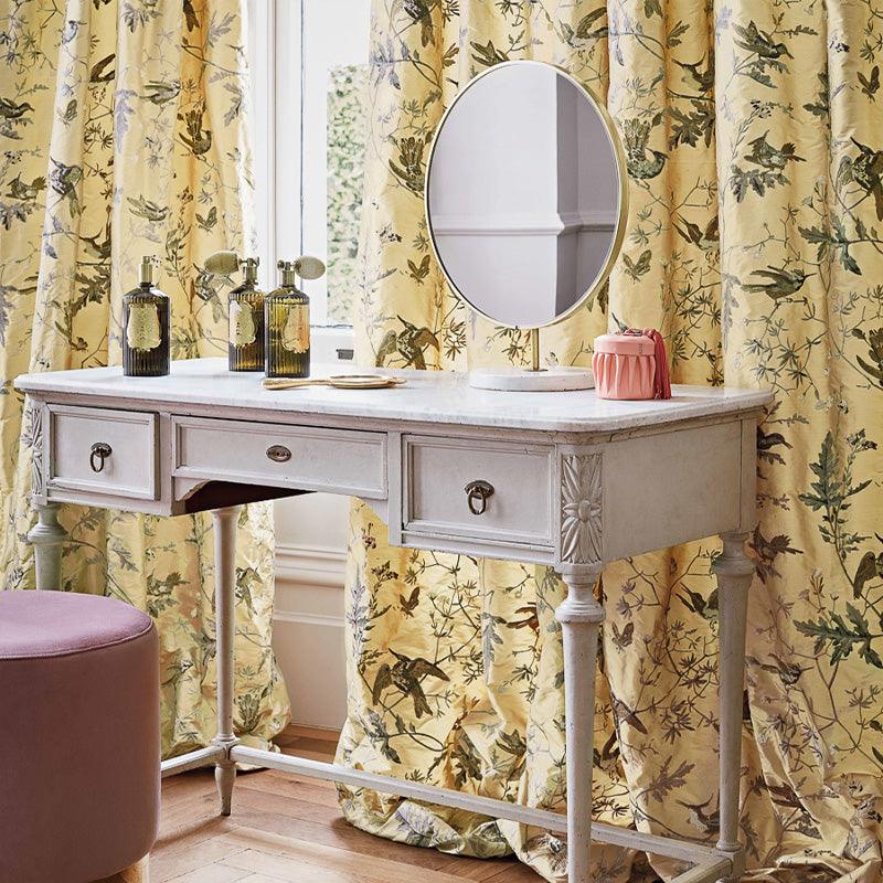 Tessuto Cole & Son Hummingbirds Silk - Brand_Cole&Son, Fantasia_Natura, Uso_Rivestimento cuscini, Uso_Tende - Tessuti - Cole&Son