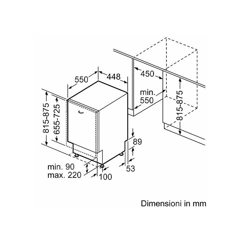 Lavastoviglie Siemens iQ500 SR85E800LE - Brand_Siemens, Tipologia_Lavastoviglie - Elettrodomestici da incasso - Siemens