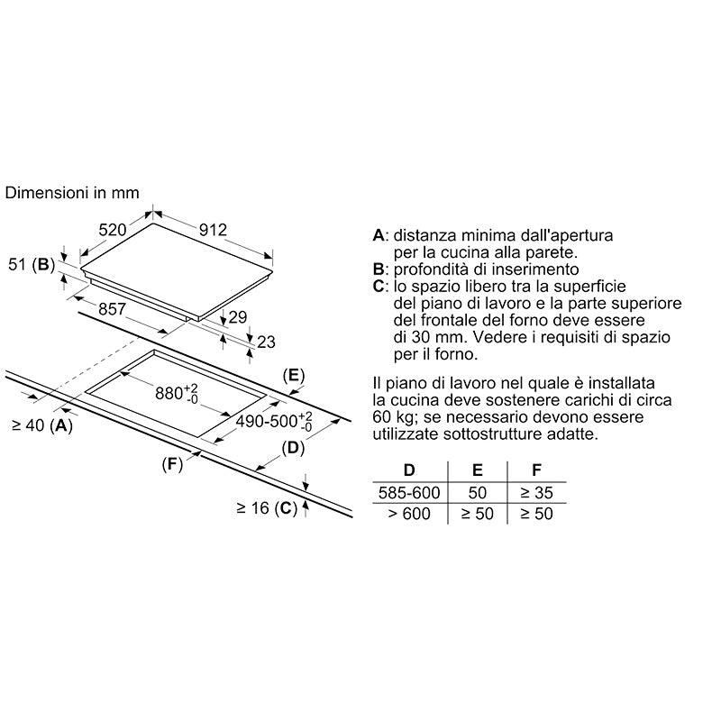 Piano cottura a induzione Siemens iQ700 EX977LXV5E (90 cm) - Brand_Siemens, Tipologia_Piano cottura - Elettrodomestici da incasso - Siemens