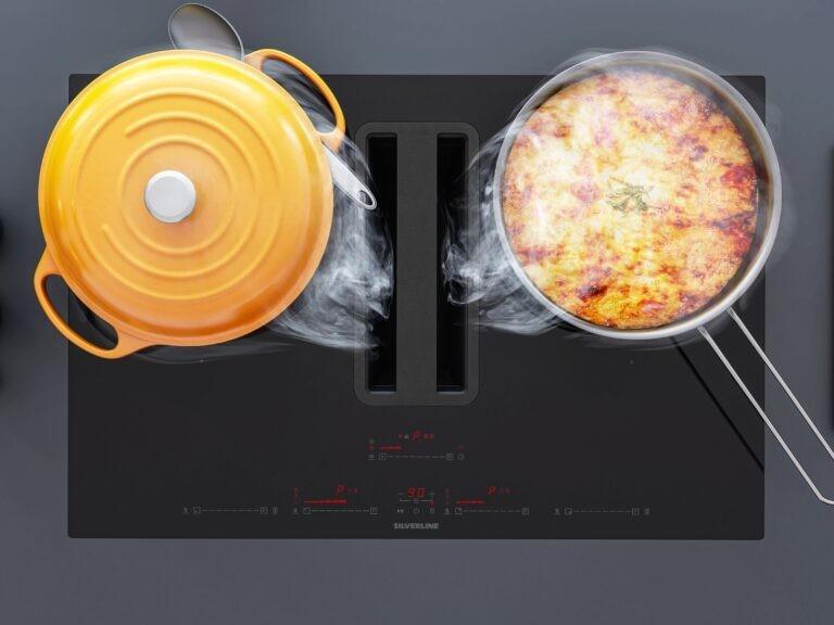 Piano cottura con cappa integrata Flow-in Pro - - Pacchetti elettrodomestici - Silverline