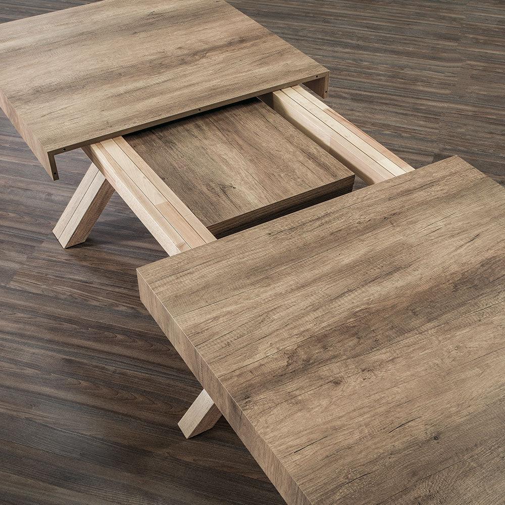 Tavolo Solid 160 - Caratteristiche_Allungabile, Forma_Rettangolare, La Seggiola - Tavoli - Mobilmarket