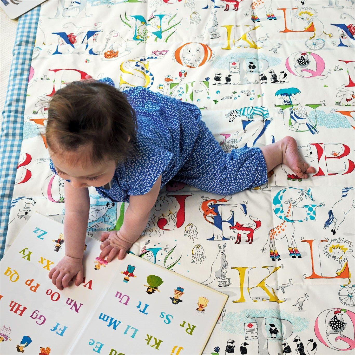 Tessuto Sanderson Alphabet Zoo - Brand_Sanderson, Fantasia_Fantasia, Uso_Rivestimento cuscini, Uso_Rivestimento poltrone, Uso_Tende - Tessuti - Sanderson