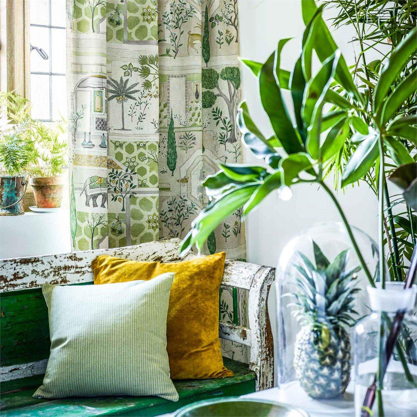 Tessuto Sanderson Sultans Garden - Brand_Sanderson, Fantasia_Fantasia, Uso_Rivestimento cuscini, Uso_Rivestimento poltrone, Uso_Tende - Tessuti - Sanderson