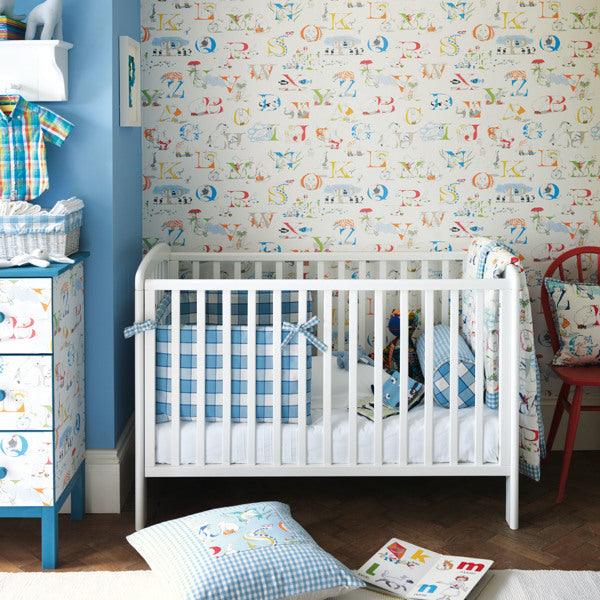Tessuto Sanderson Appledor Abracazoo - Brand_Sanderson, Fantasia_Geometrica, Uso_Rivestimento cuscini, Uso_Rivestimento poltrone, Uso_Tende - Tessuti - Sanderson