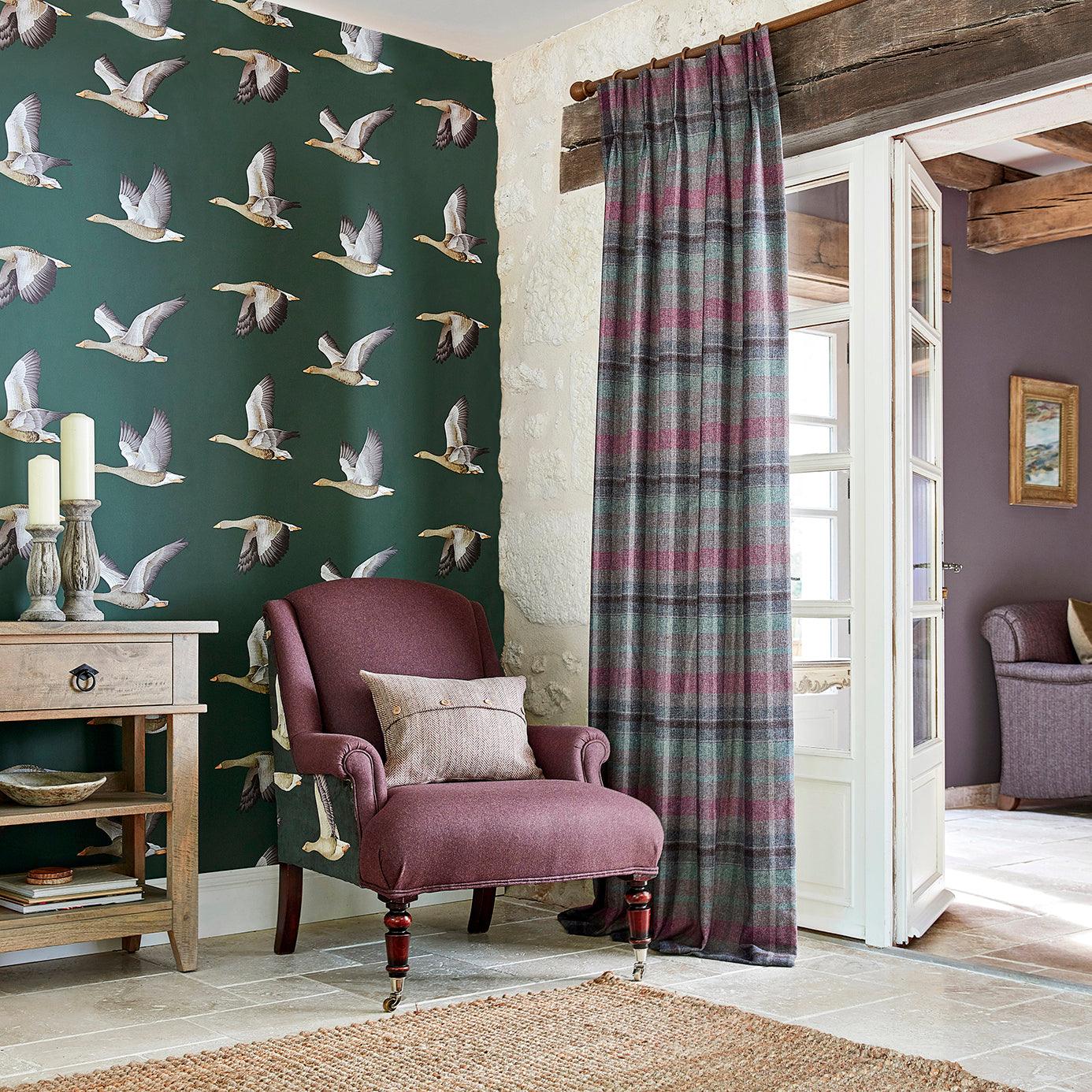 Tessuto Sanderson Bryndle Check - Brand_Sanderson, Fantasia_Fantasia, Uso_Rivestimento cuscini, Uso_Rivestimento poltrone, Uso_Tende - Tessuti - Sanderson