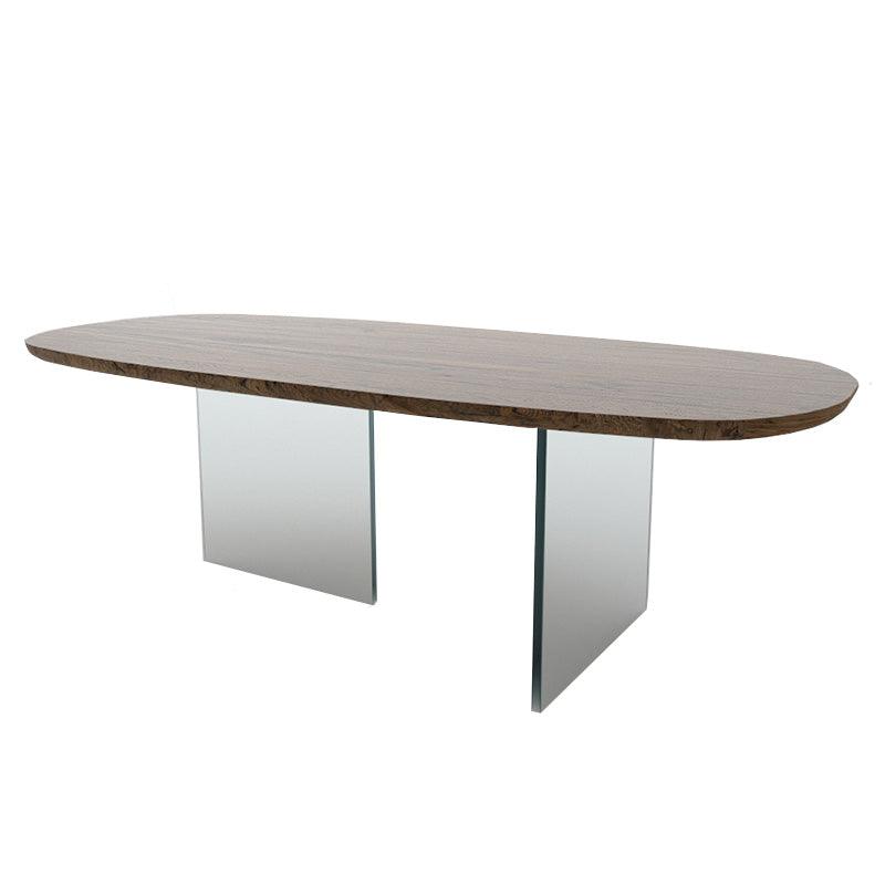 Tavolo Glicine Perpendicular 200 - Caratteristiche_Non allungabile, Devina Nais, Forma_Ovale - Tavoli - Mobilmarket