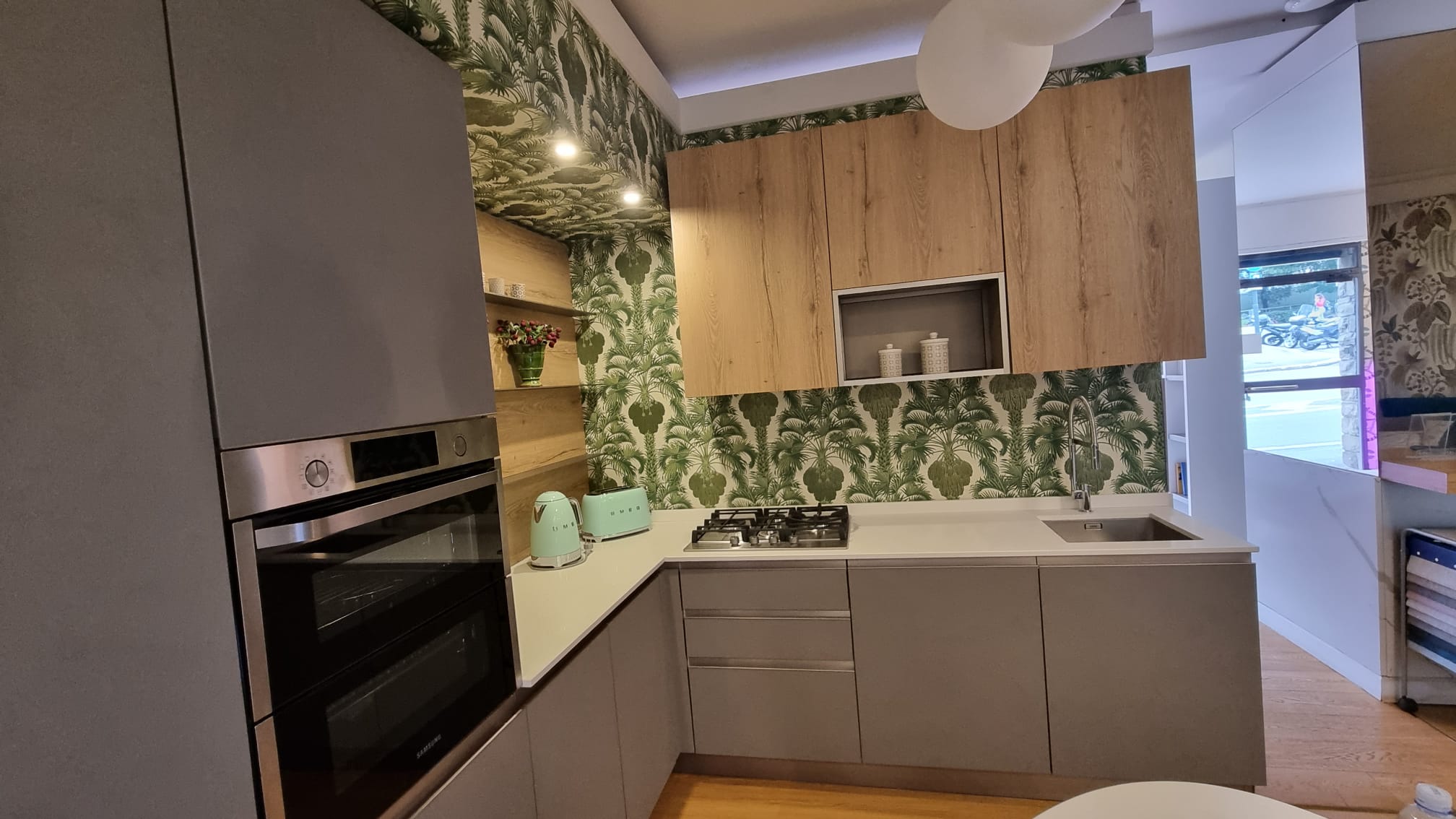 Cucina Kalì con elettrodomestici Samsung - esposizione MM5