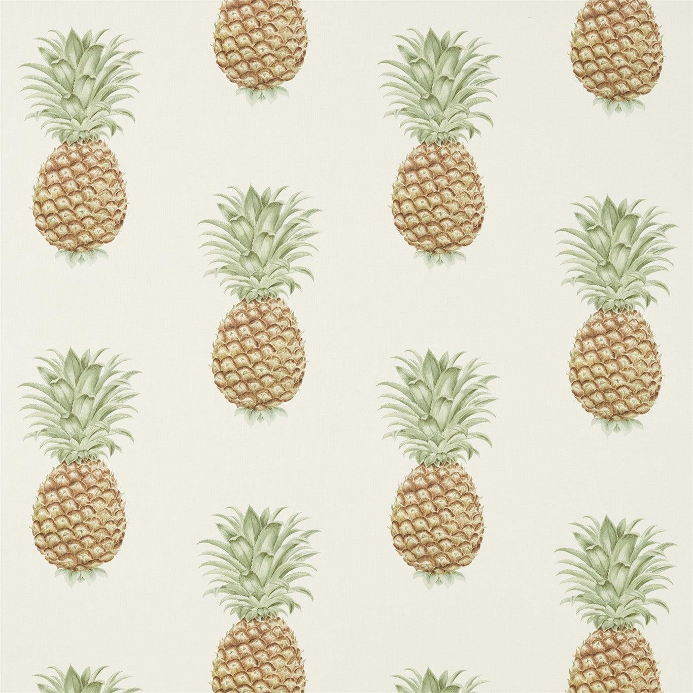 Tessuto Sanderson Pineapple Royale - Brand_Sanderson, Fantasia_Fantasia, Uso_Rivestimento cuscini, Uso_Rivestimento poltrone, Uso_Tende - Tessuti - Sanderson