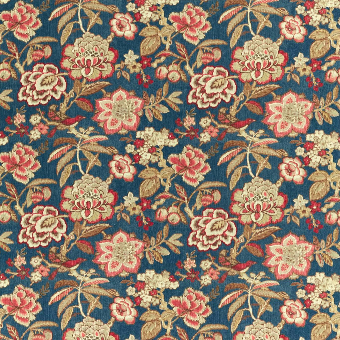 Tessuto Sanderson Indra Flower - Brand_Sanderson, Fantasia_Natura, Uso_Rivestimento cuscini, Uso_Rivestimento poltrone, Uso_Tende - Tessuti - Sanderson