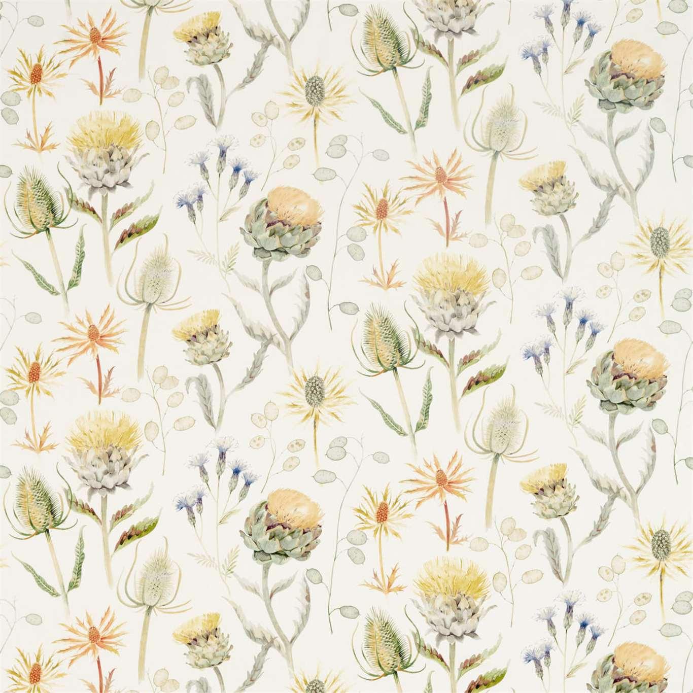 Tessuto Sanderson Thistle Garden - Brand_Sanderson, Fantasia_Natura, Uso_Rivestimento cuscini, Uso_Rivestimento poltrone, Uso_Tende - Tessuti - Sanderson