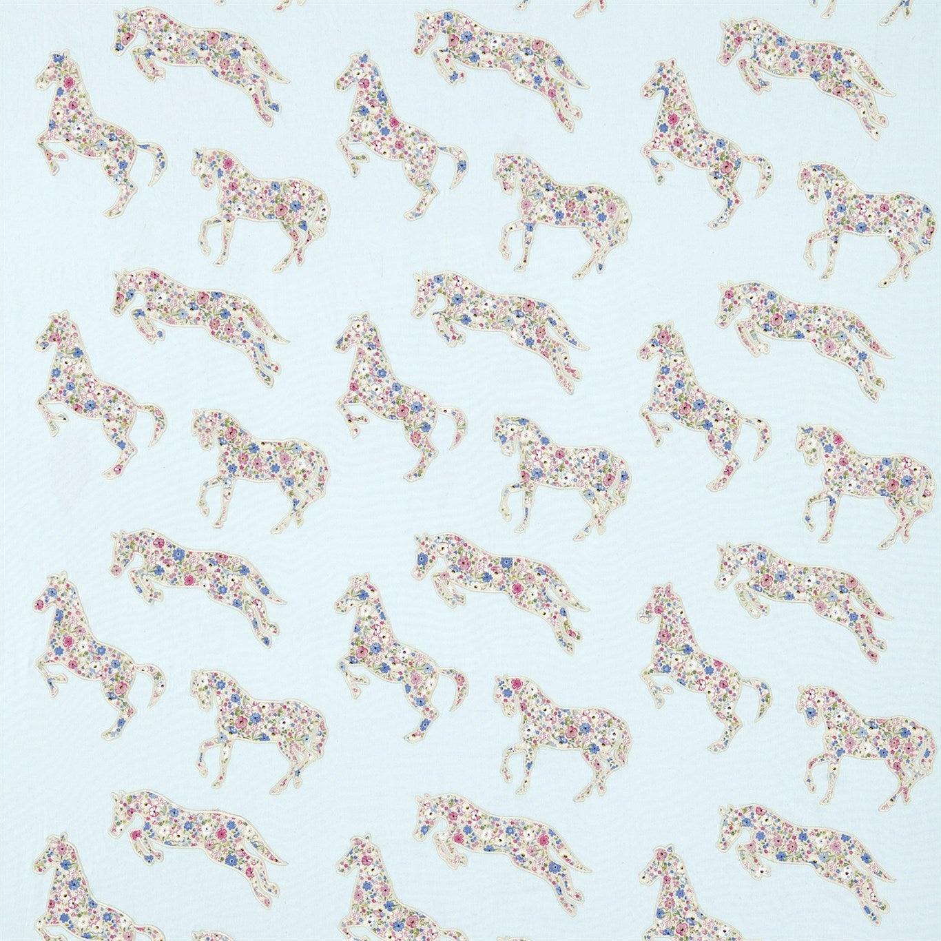 Tessuto Sanderson Pretty Ponies - Brand_Sanderson, Fantasia_Fantasia, Uso_Rivestimento cuscini, Uso_Rivestimento poltrone, Uso_Tende - Tessuti - Sanderson